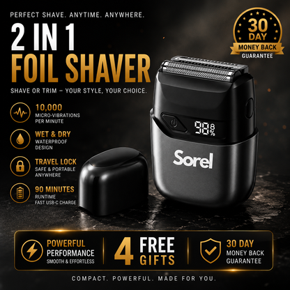 2 in 1 Foil Shaver